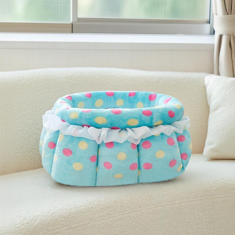 

Глубокий сон для кошки, собачья будка, тепло зимой, можно снять и постирать, плюшевый диван для питомца, кровать для кошки и собаки, товары для животных