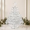 DIY Assembled Christmas Tree Transparent Decorative Christmas Tree Tabletop Decoration  Gift