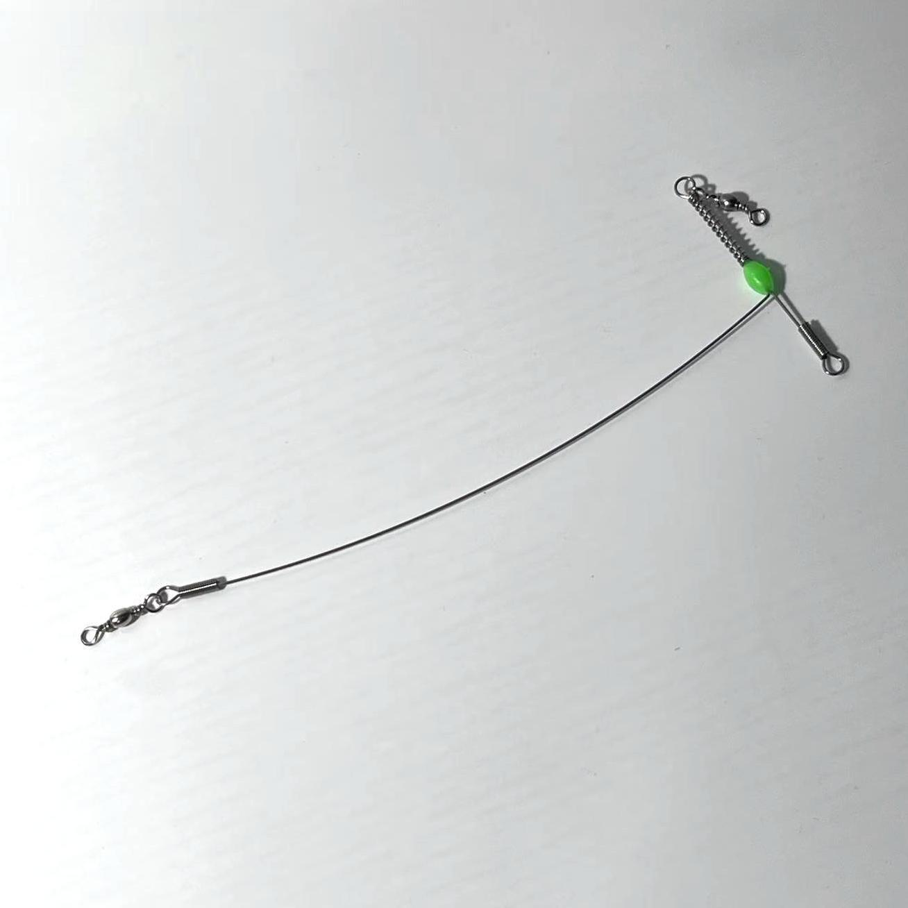 

Arc Balance Rod: Stainless Steel Curved Blade with Luminous Beads - Hook Separator for Boat and Nearshore Fishing 15 cm Arc-shaped Balance Rod