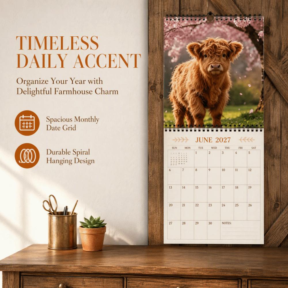 2027 Wall Calendar Jan 2027- Dec 2027 2027 Calendar Stylish Hanging Wall Calendar  For Home
