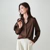 SOFSIL Women's French Style Silk Long Sleeve Shirt