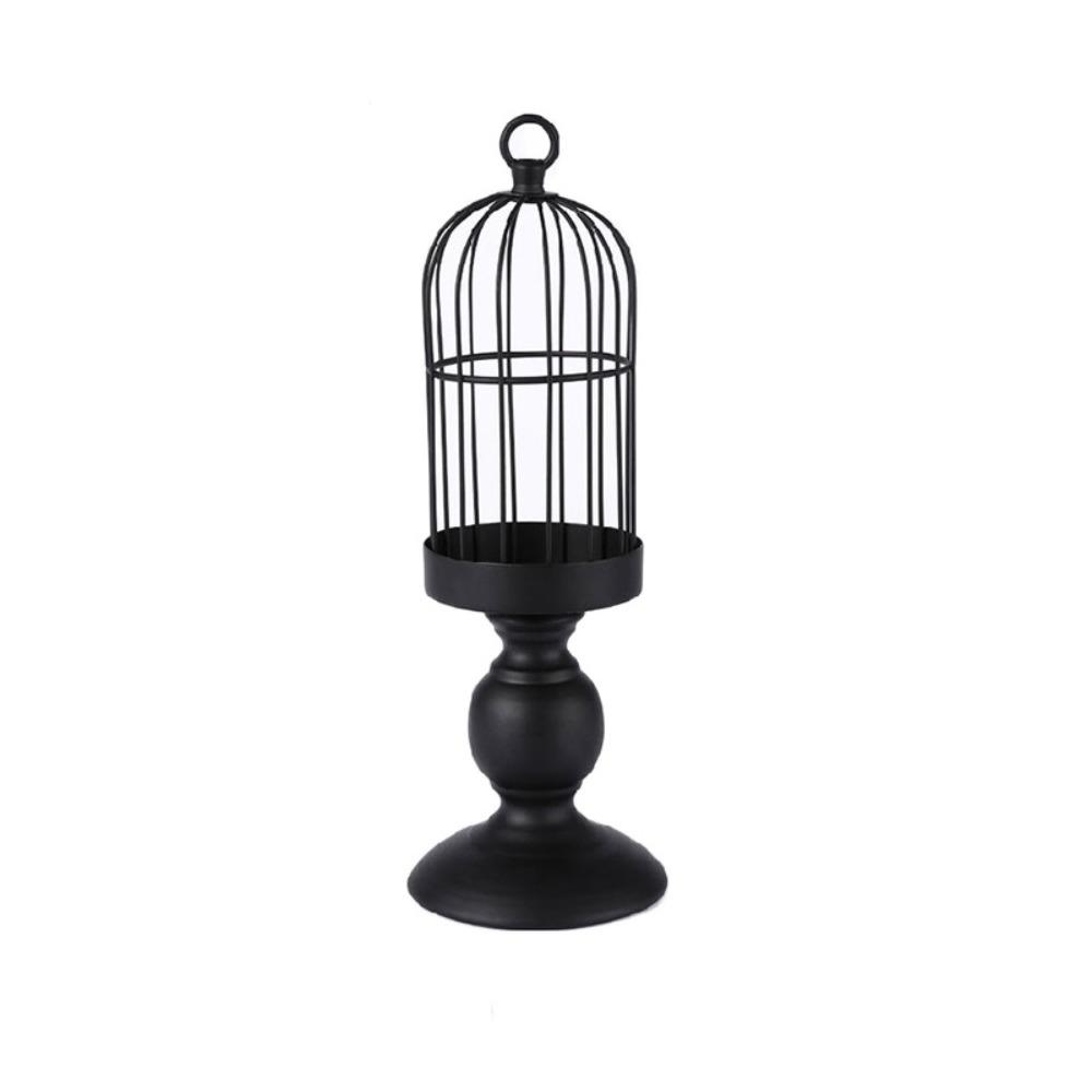 Retro Candle Holder Ornament Creative Candlestick American Style Aromatherapy Candle Stand  Home