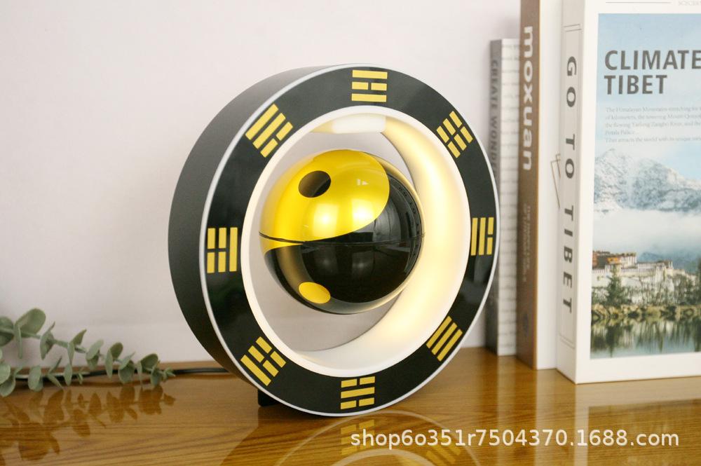 Magnetic levitation Tai Chi ball, Bagua Feng Shui ball, relocation and opening gifts, entrance hall, office, home decoration orn