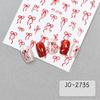 Lovely Simple Bronzing Line Bowknot 3D Self Adhesive Nail Art Decorations Stickers Ribbon Charming Cute Manicure Decals
