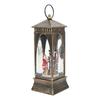 Christmas Snow Globe Lantern Warm White Musical Water Glittering Light for Christmas Commemorative Gift