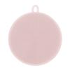 Spazzola per piatti Spazzola per pulizia ciotola in silicone Spazzola abrasiva resistente al calore su entrambi i lati Strumento per lavare i detergenti per pentole da cucina con foro per appendere