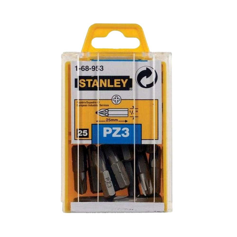 Stanley Pozi Screwdriver Bit (Pack of 25)