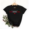 Women's Fashion Casual Maple Leaf Print Top