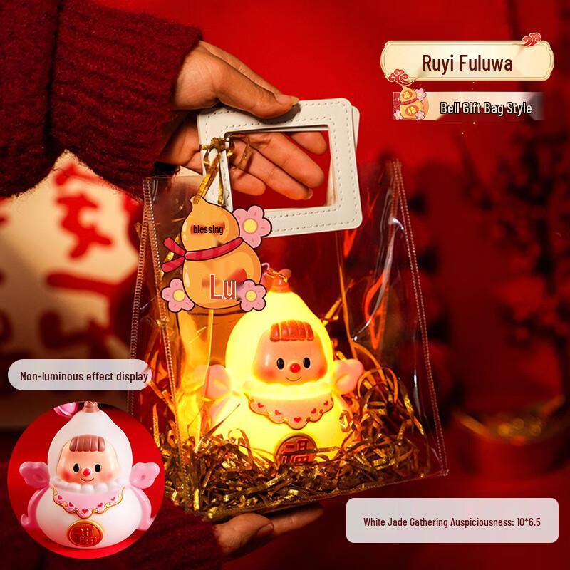 Junshi Auspicious Gourd Handheld Festival Lantern