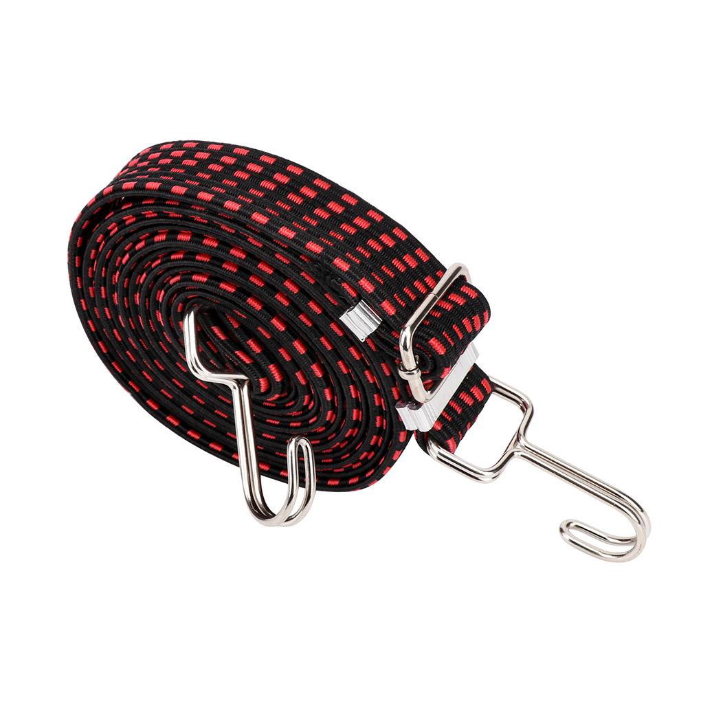 

High Elasticity Rubber Luggage Rope For Securely Fastening Bike And Luggage No Loose Thread
