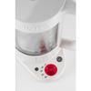Bouilloire électrique double paroi - BODUM - BISTRO - 1500 W - 1,1 L - 5 températures - Intérieur en verre - Blanc