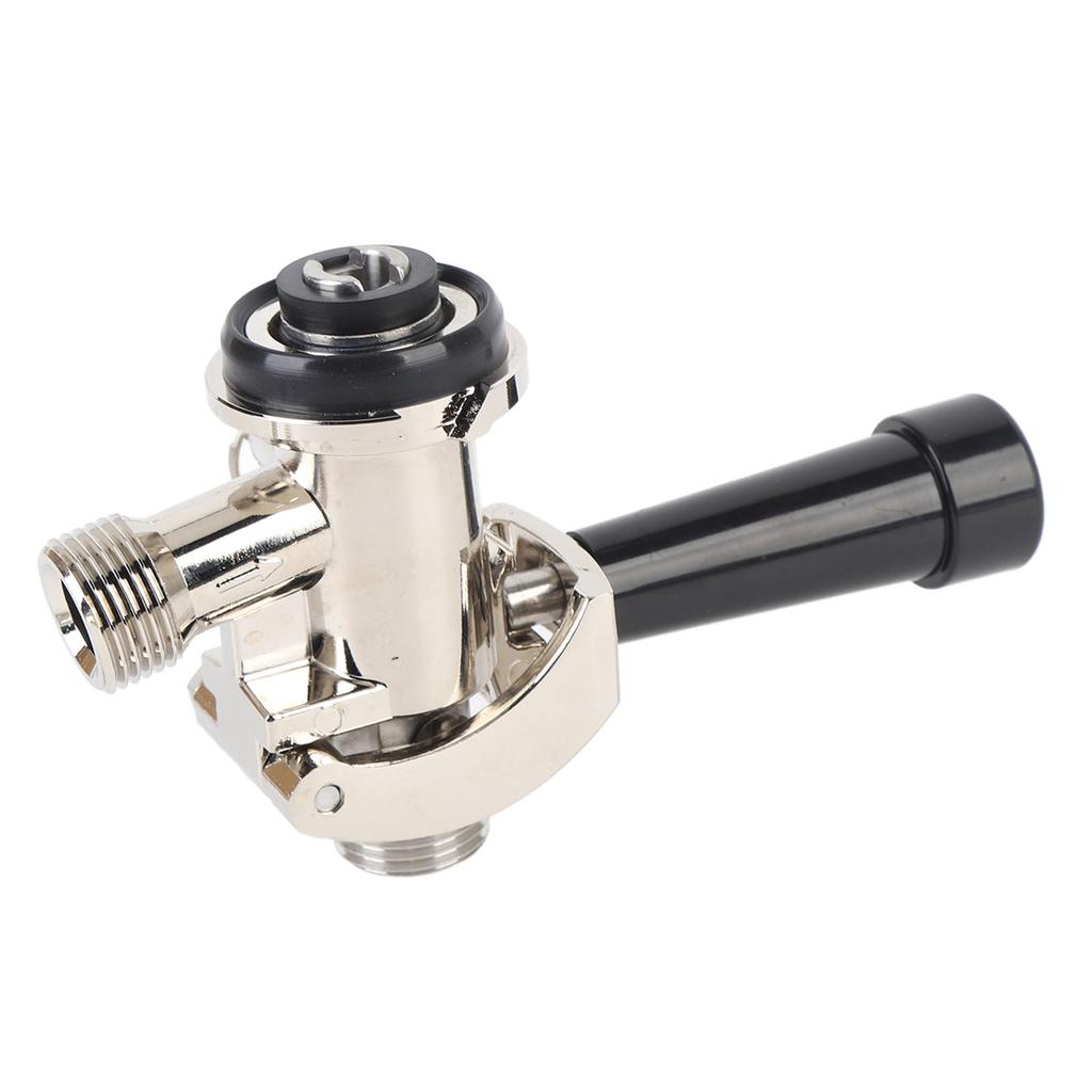 Fasskupplung Edelstahl G5/8 D-förmiger ergonomischer Griff Bierzapfanlagenkupplung für Kegerator
