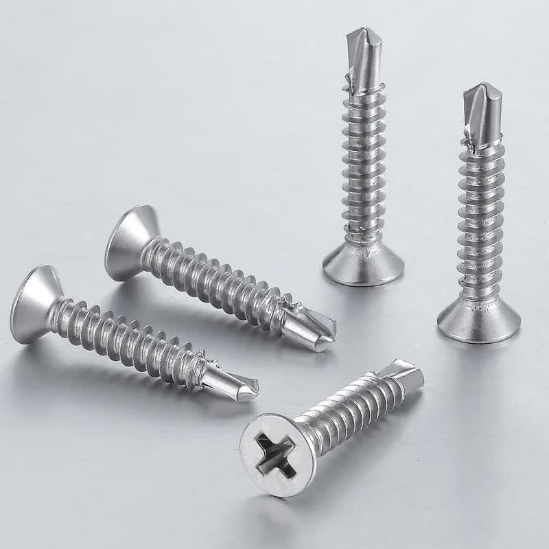 410 Stainless Steel Countersunk Self-Drilling Screws