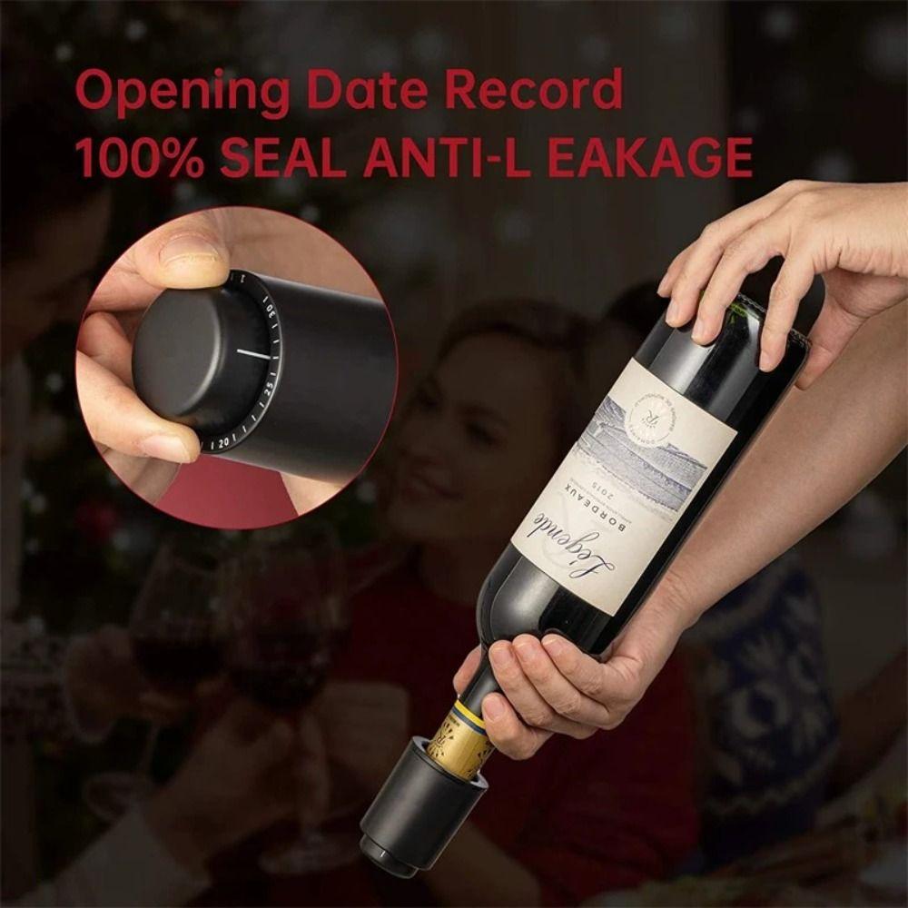 1/2Pcs Reusable Wine Bottle Stoppers Sealed Storage Wine Corks Gifts Vacuum Wine Stoppers  Bar Tools