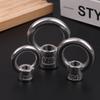 304 Stainless Steel Japanese Eye Nuts M6 M8 M10 M12 M16 Lifting Rings Marine-Grade Hardware Rigging Hoisting Industrial