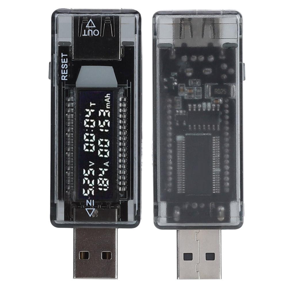 USB Tester Voltmeter Amperemeter Leistung Kapazität Mobile Stromversorgung Testwerkzeug für Wandladegeräte