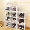 New Transparent Basketball Shoe Box Acrylic Dust-proof Storage Box Anti-oxidation with Suction Shoe Cabinet Household Dormitory