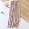 Women's Spring Summer Solid Thin Solid Colour Cotton Casual Sweatpants Long Pants