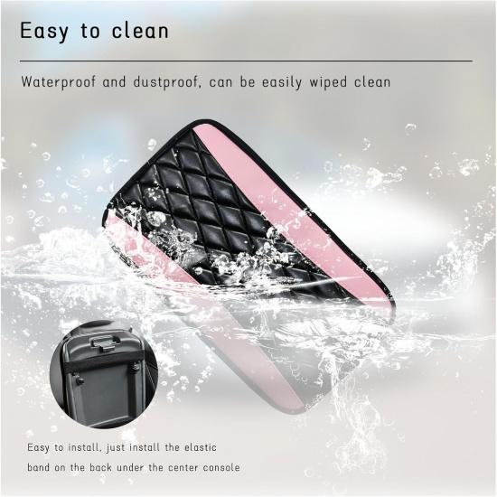 Car Center Console Cushion Pad, Universal Leather Waterproof Armrest Seat Box Cover, Comfortable Auto Armrest Cover Protector, Car Interior Decor