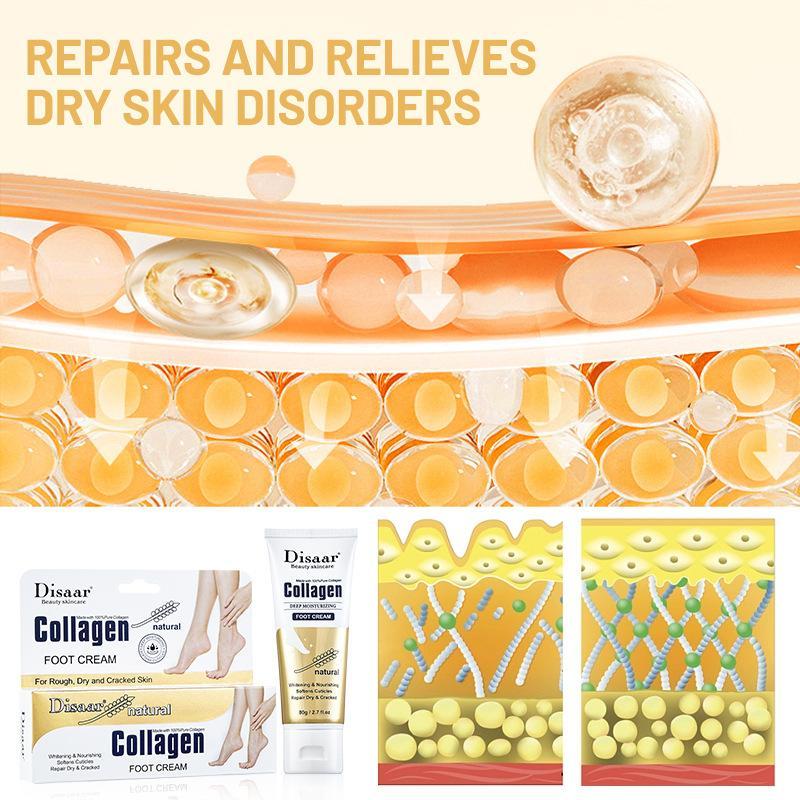 Collagen Foot Cream Large Volume Moisturizes Foot Skin Collagen Foot Cream