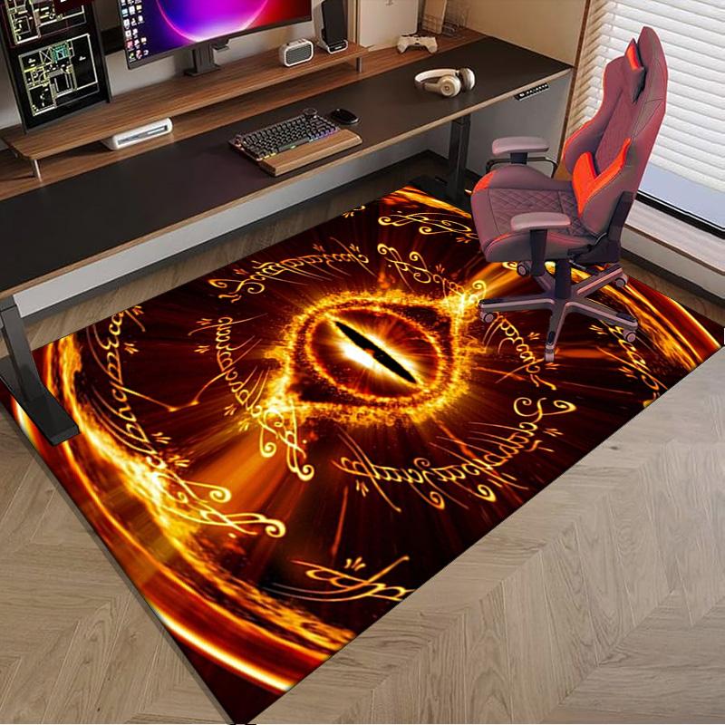 Middle-earth Map Adventure The Lord Carpet, Chair Rug,Rug for Office Bedroom Living Rooms, Doormat Decor Fan Gift Christmas Gift