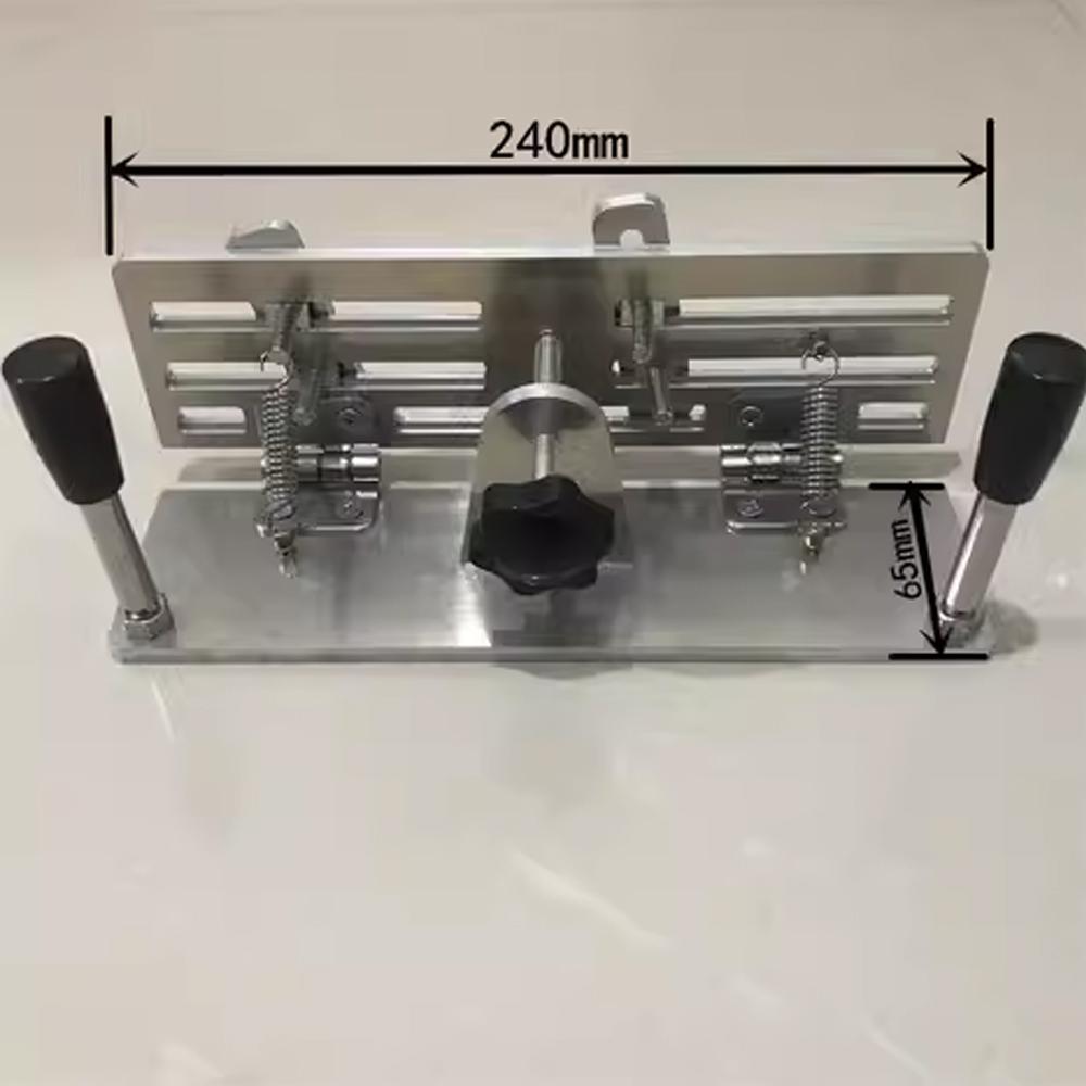 Universal Manual Knife Sharpening Jig for Belt Sander, Professional Metal Fixed Angle Sharpening Locator Holder
