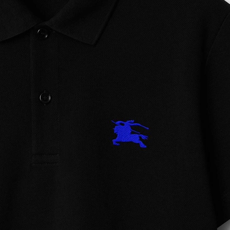 Burberry SS24 Polo Shirt Men's Black 80849371