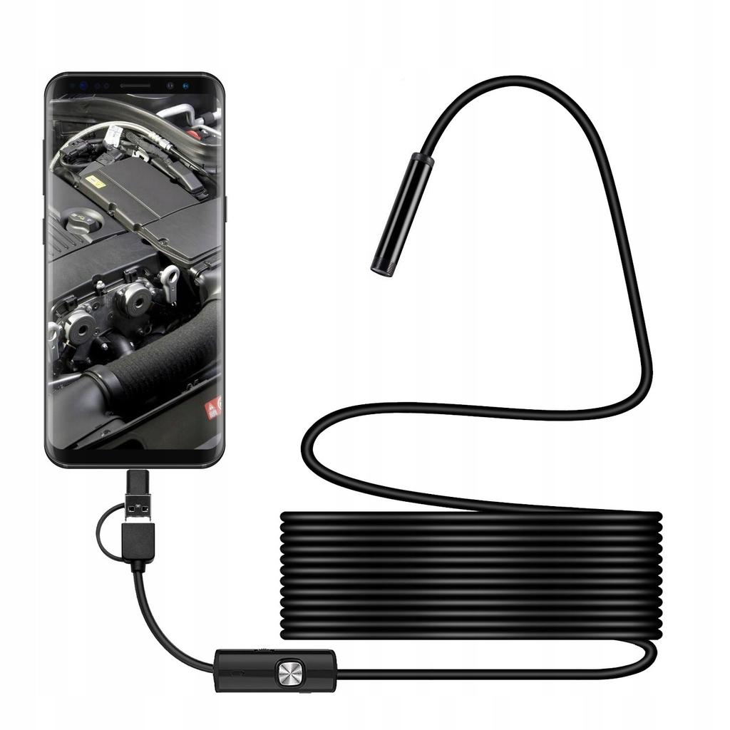 Endoscope Camera 6Xled Inspection Android Pc