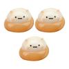 1/2/3Pcs Chestnut Hamster Squeeze Toy Anxiety Stress Relief Hamster Pinch Sensory Toy Teens Adults Soft TPR Calming Animal Fidget Toy