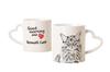 Somali - Cat Mug, Adorable Heart-shaped Handle Mug, Universal Gift from Brand