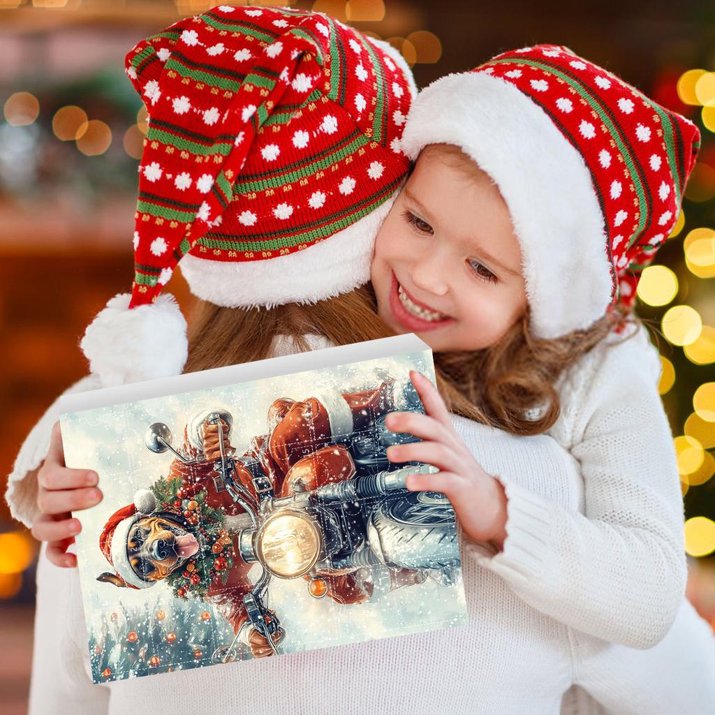 Adventskalender enthält 24 Geschenke, süßer Figuren-Puppen-Adventskalender, Countdown-Kalender mit Überraschungsspielzeug, Sammelfiguren als Geschenk für Kinder