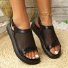 Large Size Thick-soled Mesh Sandals for Women, New Summer Fishing Nets, Toe Sandals for Women