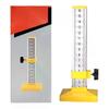0-160mm Aluminum Alloy Tile Leveling Ruler High Precision Horizontal Bubble Ruler Adjustable Engineers Measuring Tool