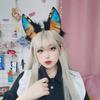 Simulation Plush Animal Ear Headgear Hair Accessories Comic Show Cosplay Ears Headband Dress Up Wolf Ear Headband