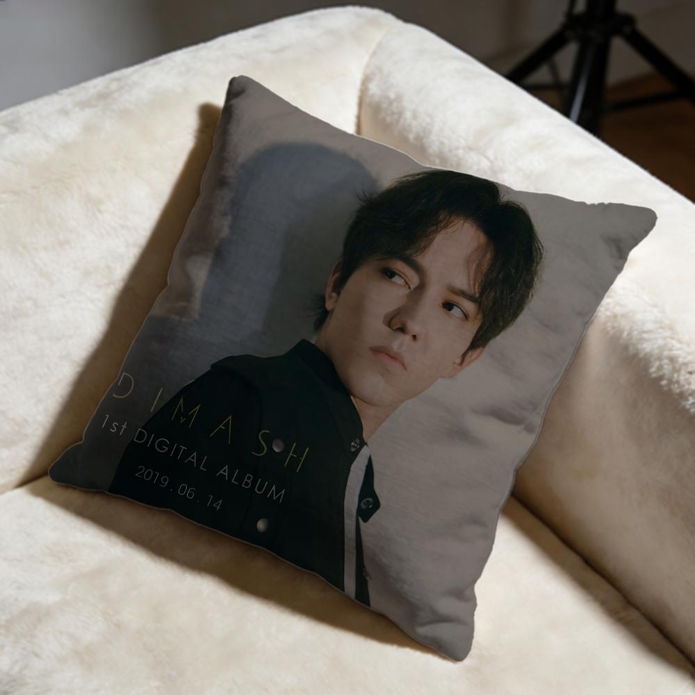 Housse de coussin Ddimash Kudaibergened Chaude Housse de coussin décorative douce Convient pour la chambre à coucher le canapé la voiture le voyage