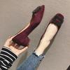 2024 Fashion Office Lady Shoes Women Pumps Brand Woman Party Shoes Elegant Ladies Low Heels 3cm Black Pink Plus Size 42 A3412