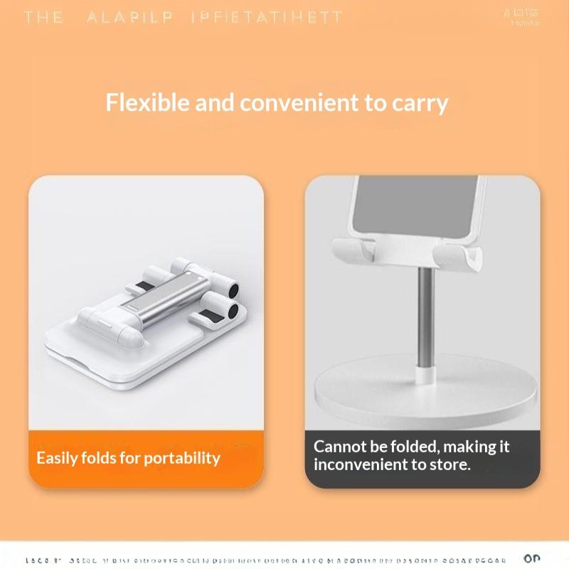 Desk Mobile Phone Holder Stand For Adjustable Desktop Tablet Holder Universal Table Cell Phone Stand