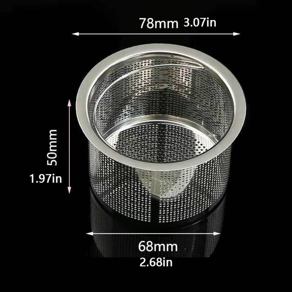 No Clogging Sink Drain Colander Stainless Drain Filter Practical Sinks Organizer  Kitchen Gadgets