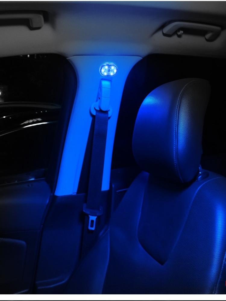 1Pc Car Ambient Light Touch Light Interior Light Car USB Touch Sensing Reading Box LED Retrofit Light