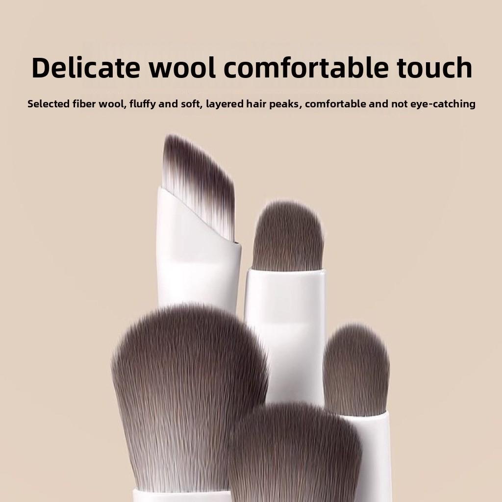 10Pcs Makeup Brush Set Eyeshadow Brushes for Blending, Crease, Liner, and Detailing