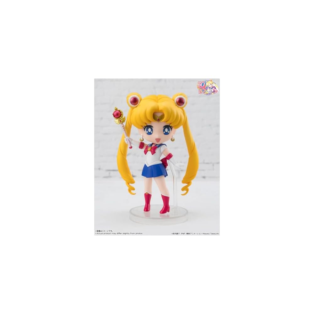 TAMASHII NATIONS Figuarts Mini Sailor Moon R Crystal Star Compact Edition 90mm PVC ABS Painted Action Figure