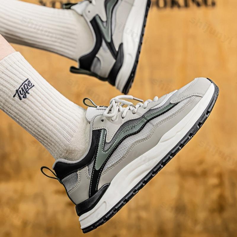 Fashion Men's Sports Casual Shoes 2025 Summer New Style Fashion Trend Wear Resistant Non Slip Shoes Mesh Breathable Comfortable Sneakers