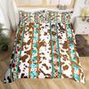 Bedding Set Digital Print Comfortable Duvet Cover for Home Bedroom Decoration, 1 Duvet Cover and 2pillowcase with Zippers
