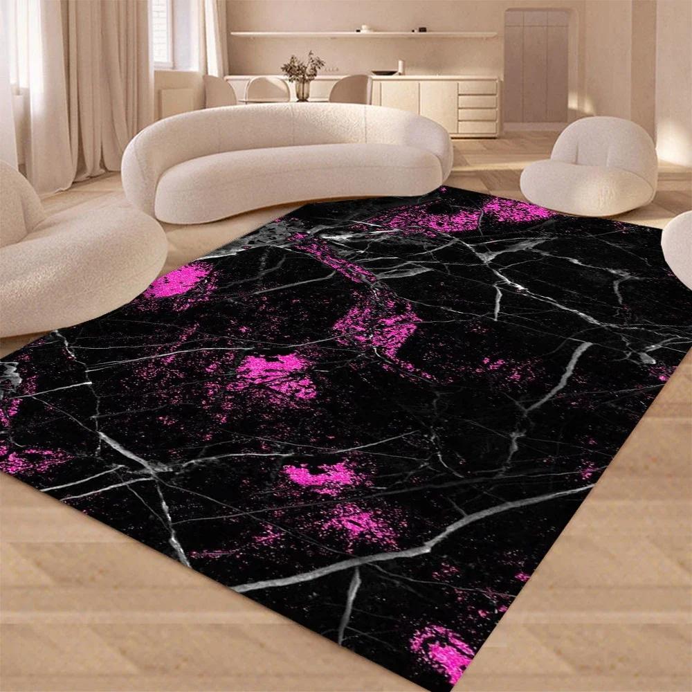 Neon Light Painting Carpet Rug for Home Living Room Bedroom Sofa Doormat Decor,kids Game Area Rug Floor Mat Gift