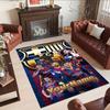 Fc Barcelona Personalized Text Carpet Perfect for Hallway Dormitory Dining Room Game Room Antislip Carpet Decorate Offices Best for Christmas