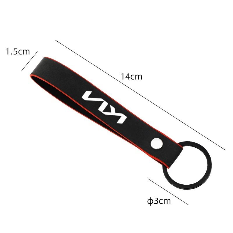 For KIA Sportage Rio Ceed Picanto K5 K9 Sorento Car Suede Keychain Fashion Keyring Metal Alloy Car Badge Key Chain Accessories Rpfkn11