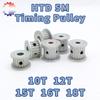 HTD 5M Timing Pulley 10T 12T 15T 16T 18T 5M Pulleys 10teeth 12teeth 18teeth HTD5M Pulley 15teeth 16teeth Wheel HTD5M Belt Pulley