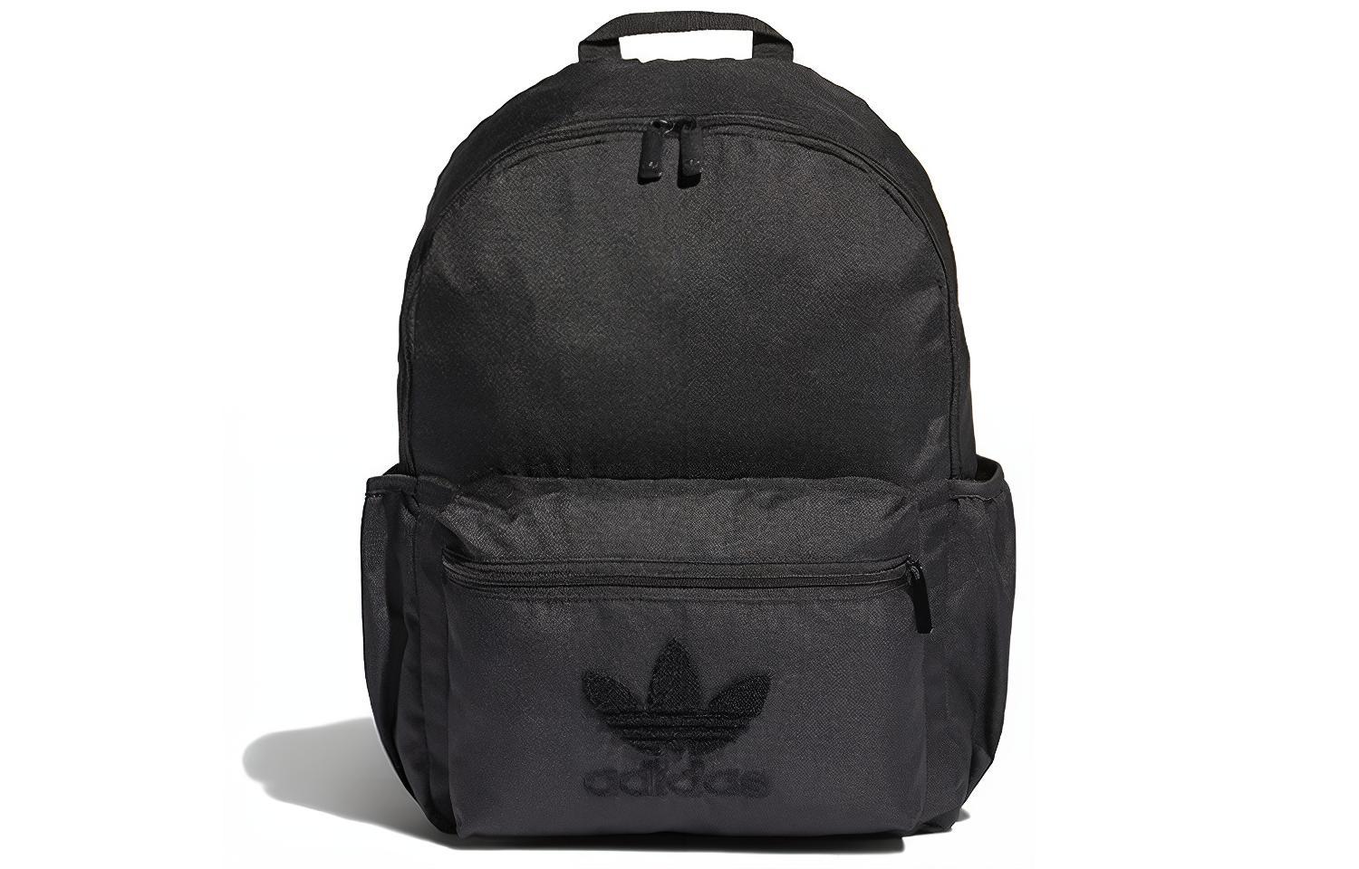 Рюкзак Adidas Originals Trefoil Полиэстер Обычный Унисекс Чисто Черный FM0724
