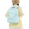 Schoolbag Soft Cute Low Saturation Bare Powder Gentle Healing Backpack Wide Shoulder Strap Design Sweet School Bag for Primary and Secondary School 