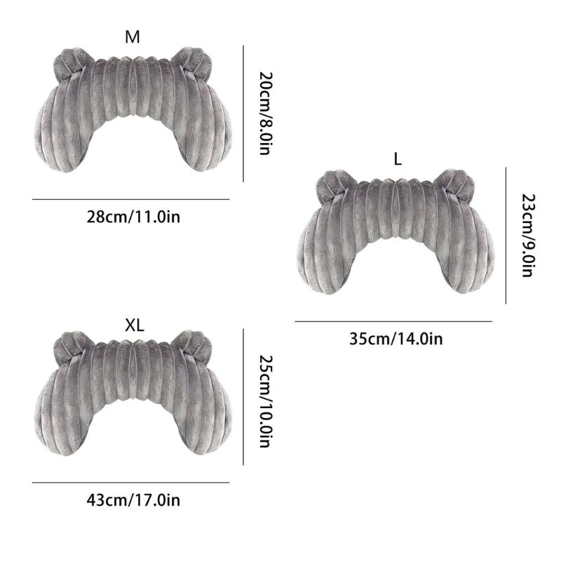 Cats Dog Sleeps Little Pillows Fashion Neck Protectors U-Shape Pillows Cats Headrest Cats Indoor Soft Calming Toy Pet